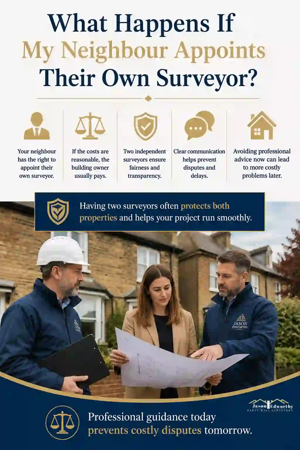 What Happens If My Neighbour Appoints Their Own Surveyor Lytham St Annes?